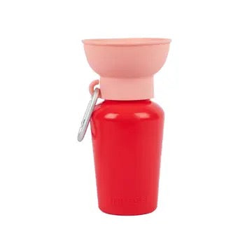 Hundereisewasserflasche Erdbeere/Guave