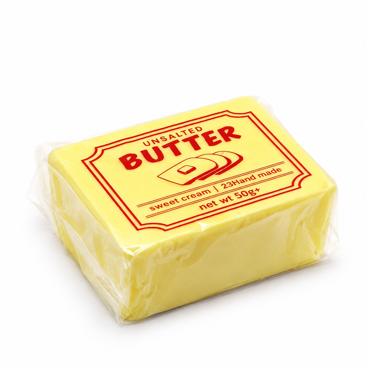 Butter-Squishy-Spielzeug – langsam zurückkehrend, PU, realistisches Essen