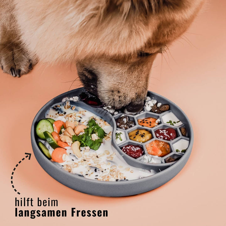 Ne&no® Anti-Schlingnapf / Schleckschale für Hunde & Katzen