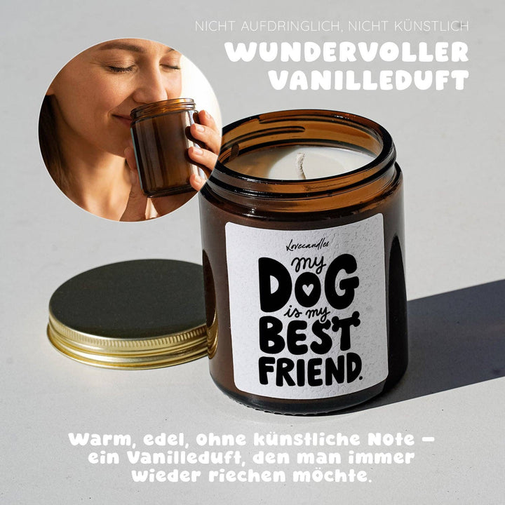 Duftkerze - My dog is my best friend