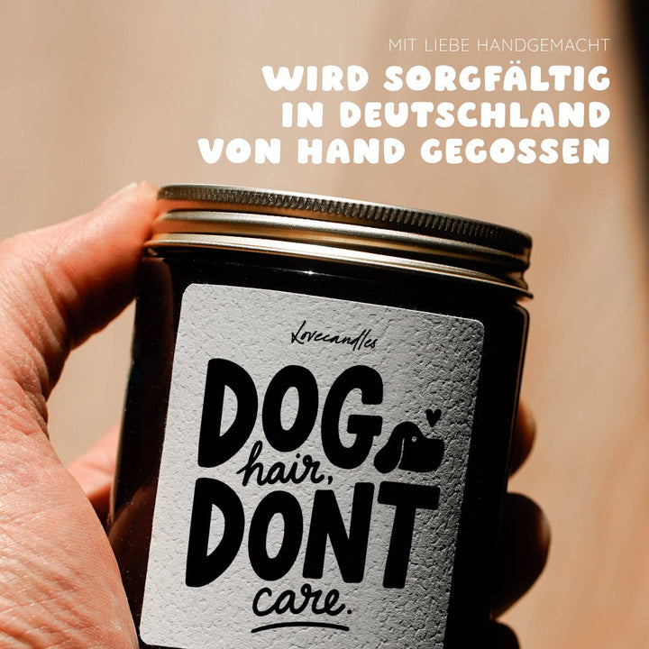Duftkerze - Dog hair, don't care