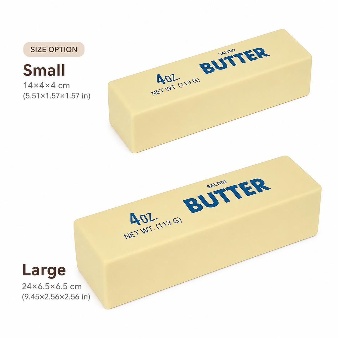 Butter-Stick Squishy-Spielzeug | Langsam zurückkehrendes Stressabbau-Quetschspielzeug