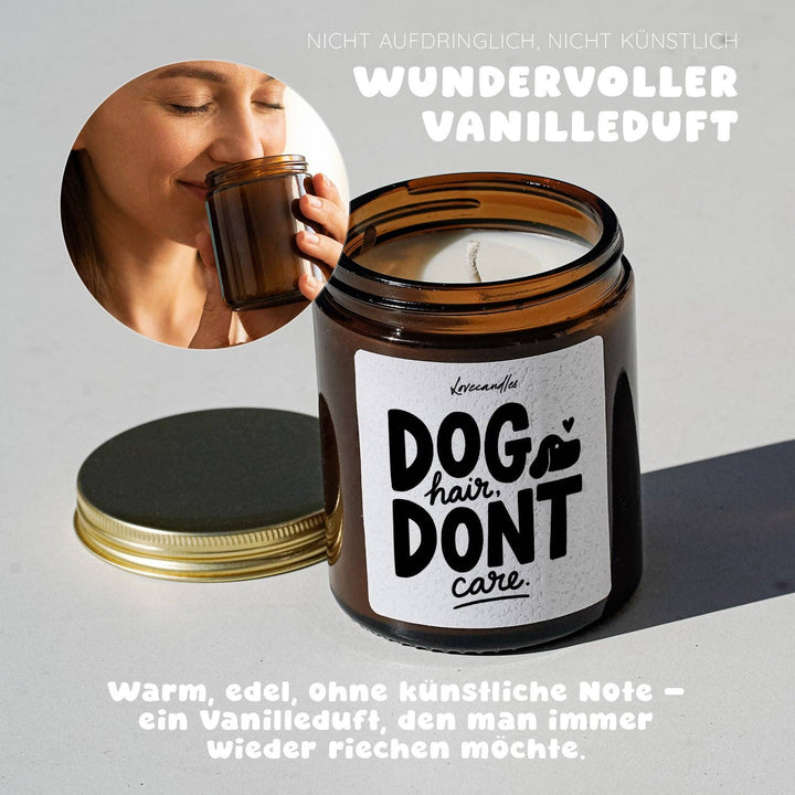 Duftkerze - Dog hair, don't care