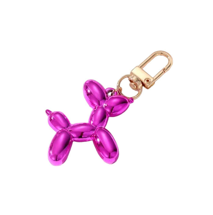 Mini-Schlüsselanhänger mit Ballonhund aus Harz