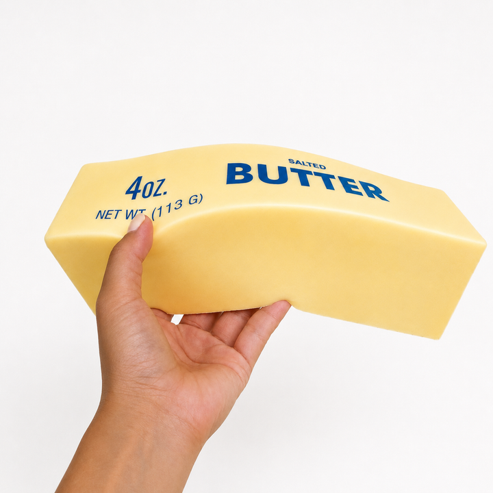 Butter-Stick Squishy-Spielzeug | Langsam zurückkehrendes Stressabbau-Quetschspielzeug