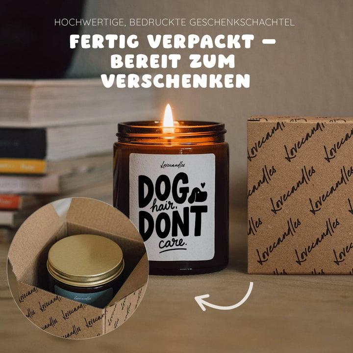 Duftkerze - Dog hair, don't care