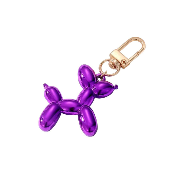 Mini-Schlüsselanhänger mit Ballonhund aus Harz