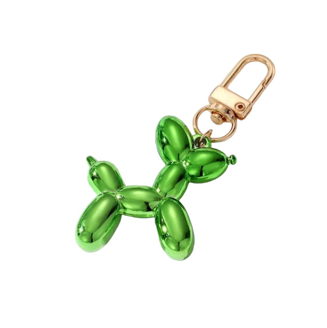 Mini-Schlüsselanhänger mit Ballonhund aus Harz