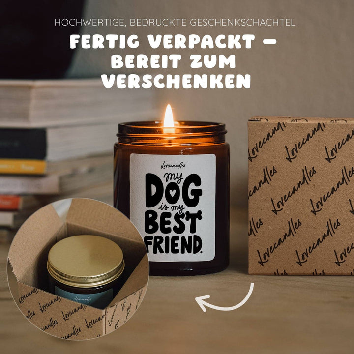 Duftkerze - My dog is my best friend