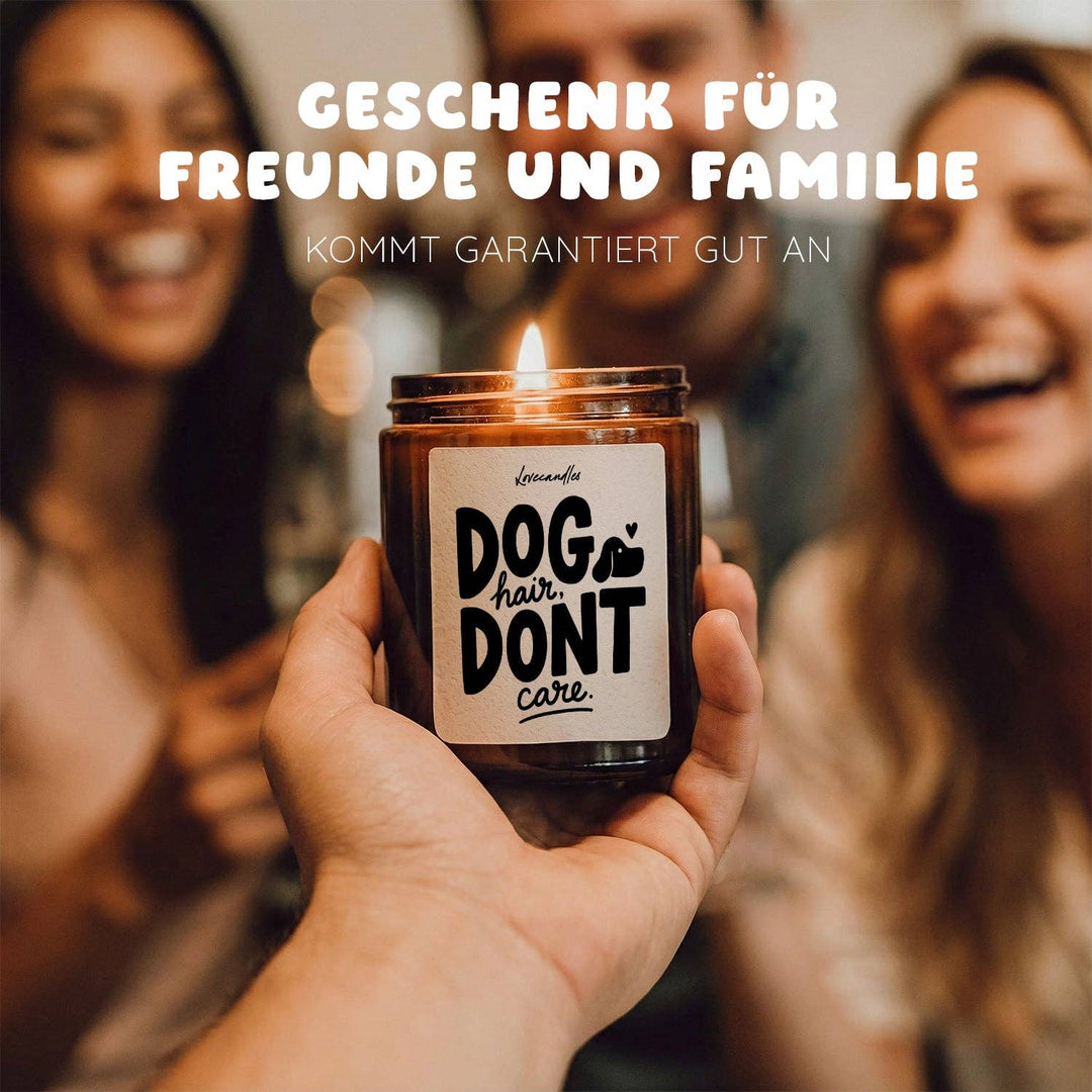 Duftkerze - Dog hair, don't care
