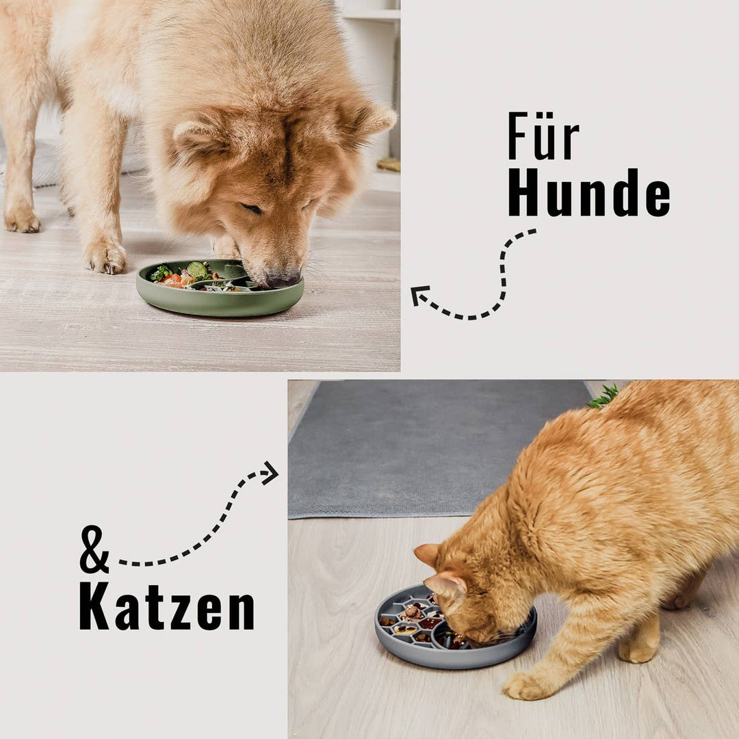 Ne&no® Anti-Schlingnapf / Schleckschale für Hunde & Katzen