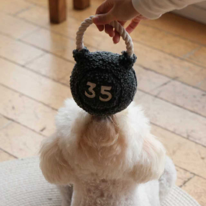KETTLEBELL // BESCHÄFTIGUNGSSPIELZEUG FÜR HUNDE // ZERR- UND APPORTIERSPIELZEUG