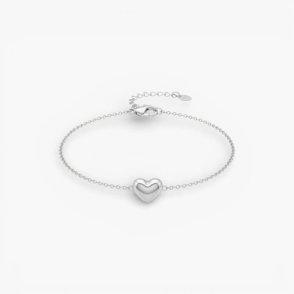 Minimalistisches wasserdichtes Herzarmband