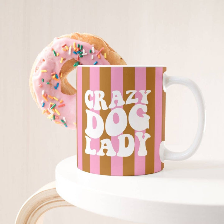 Tasse verrückte Hundeliebhaberin