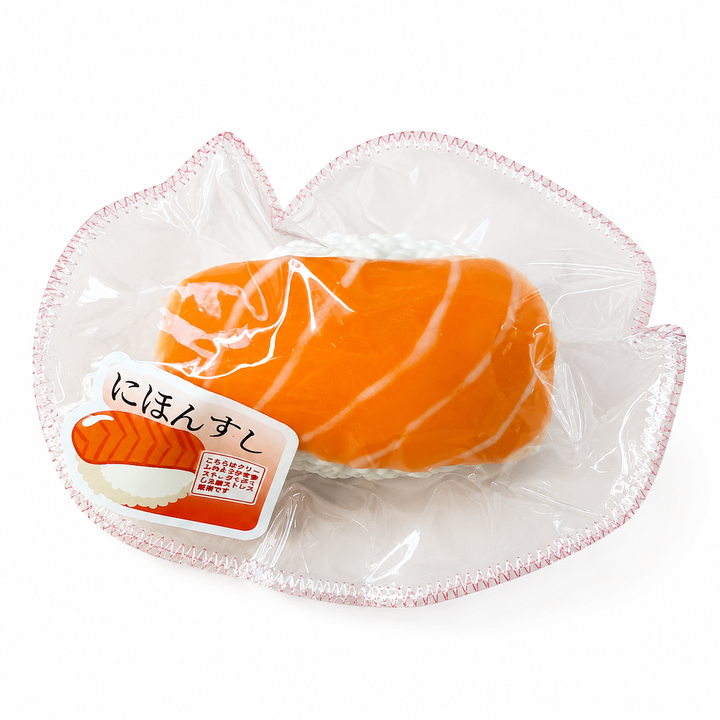 Lachs-Sushi Squishy-Spielzeug | Nigiri Sinnes-Stress-Spielzeug