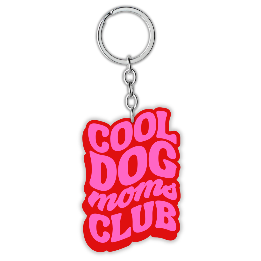 Schlüsselanhänger: Cooler Club für Hundemamas