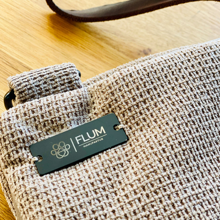 Travel-Decke Light Brown - FLUM Manufaktur