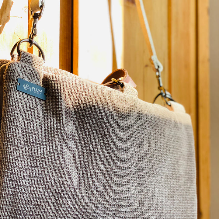 Travel-Decke Light Brown - FLUM Manufaktur