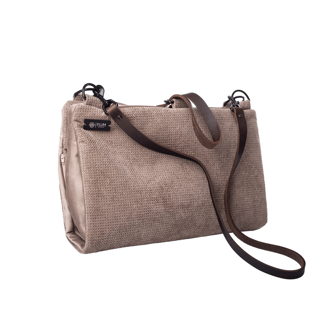 Travel-Decke Light Brown - FLUM Manufaktur