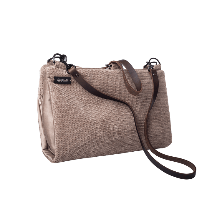 Travel-Decke Light Brown - FLUM Manufaktur