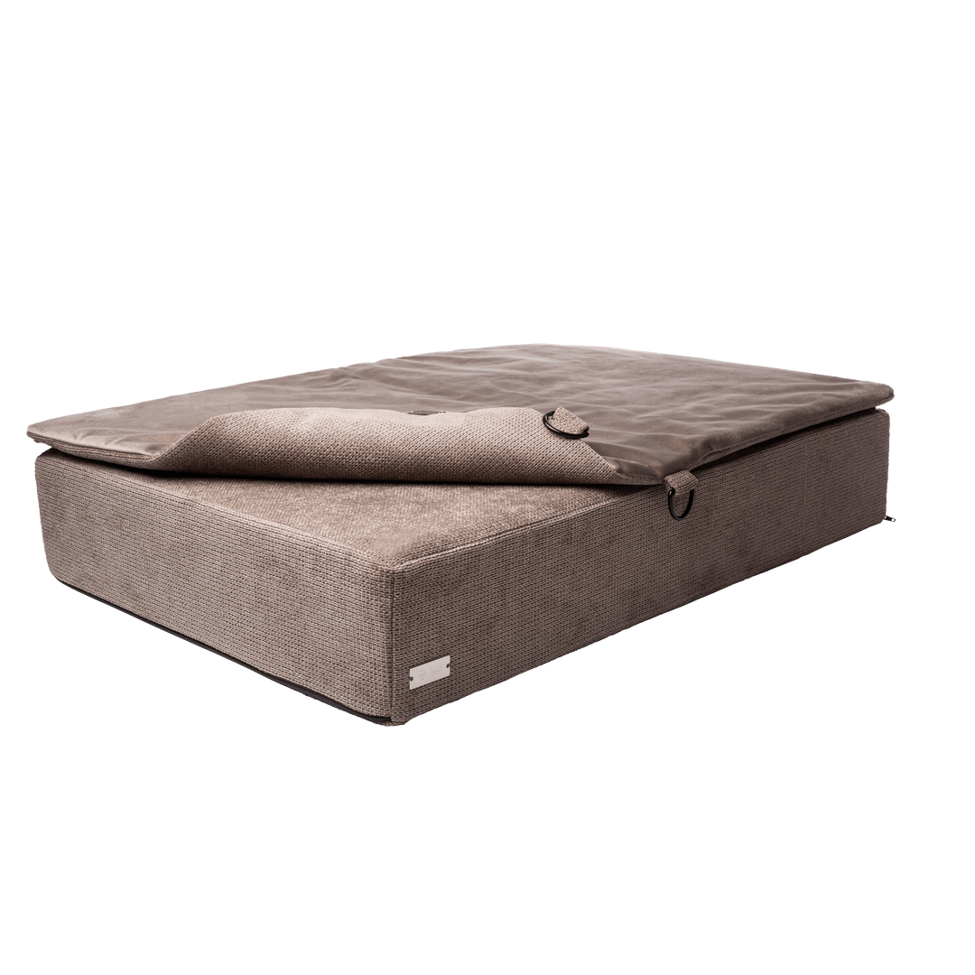 Travel-Decke Light Brown - FLUM Manufaktur